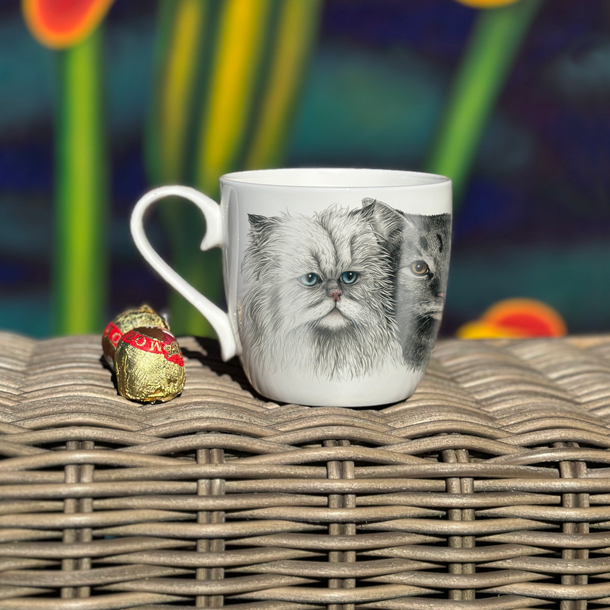 Charlotte Nicolin – wholesale Coffee mug – CATS - Mug2