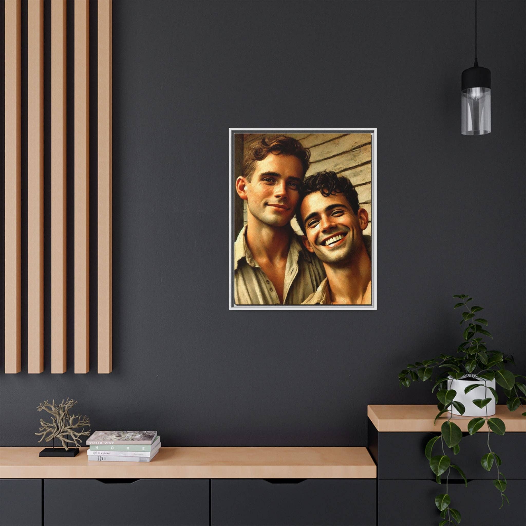 Walt & Pete - Wholesale Art Print - Missing Art Studies - Grant 01038