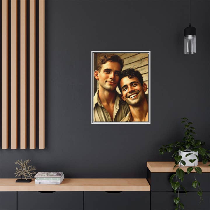 Walt & Pete - Wholesale Art Print - Missing Art Studies - Grant 01038