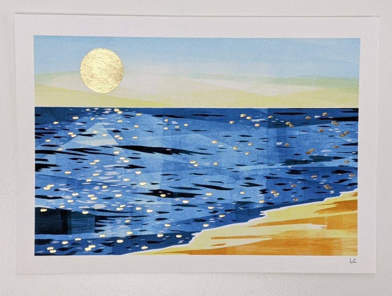 Slow Sunday - Wholesale Art Print - ‘Golden Hour 2’ Beach Scene Fine Art Print8