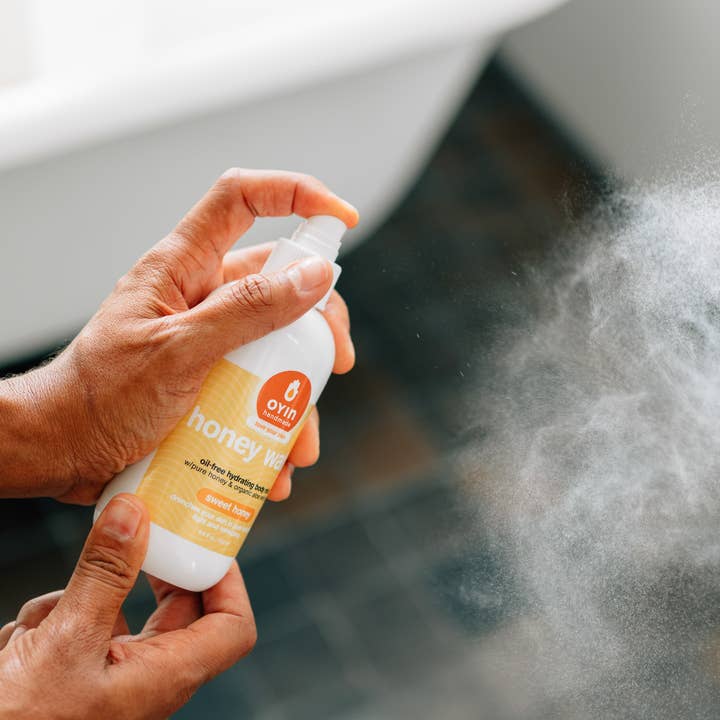 Honey Water ~ oil-free hydrating body mist Case (6) for wholesale by Oyin Handmade