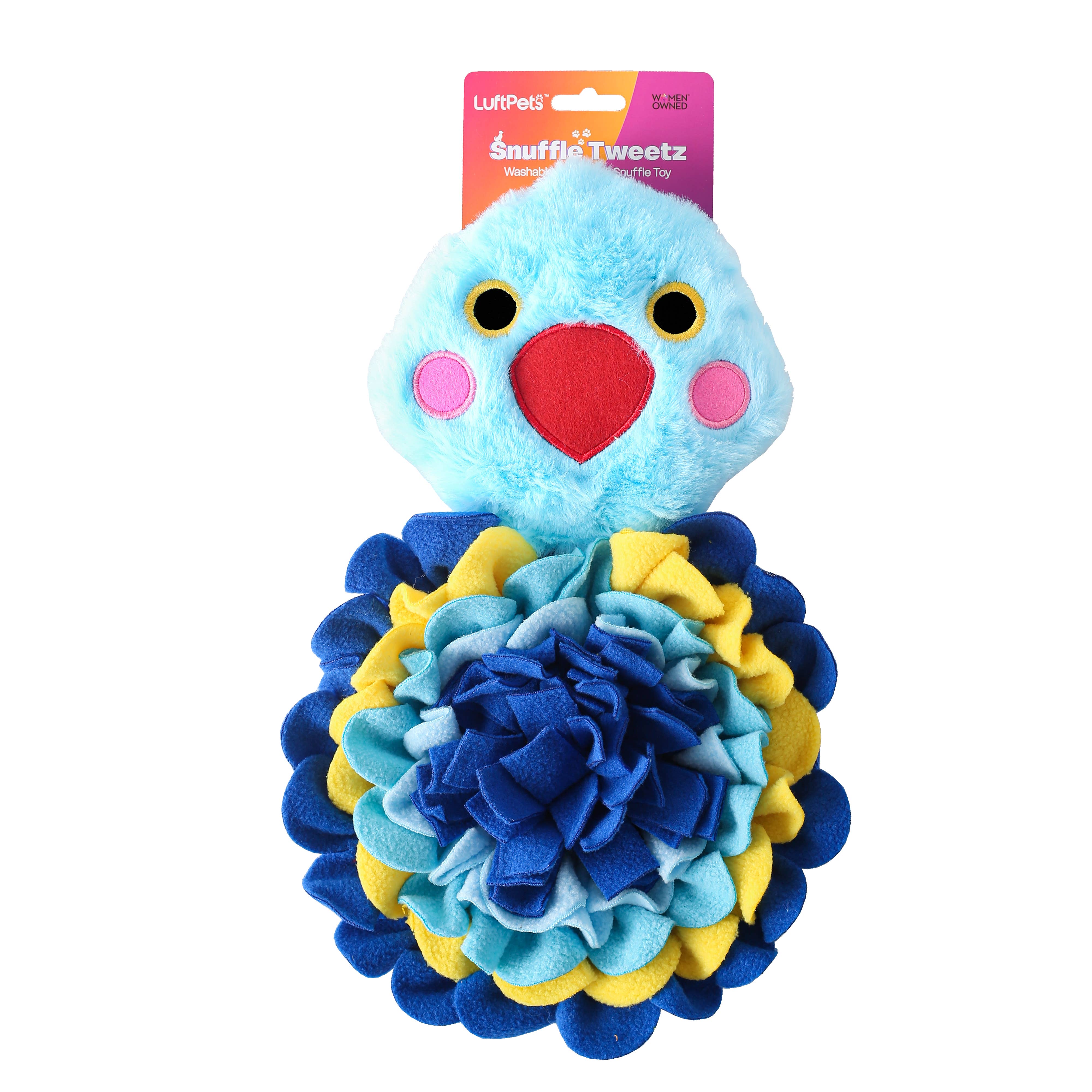 LUFTPETS - Wholesale Pet Plush Toy - Dog - Bird Snuffle Mat for Dogs & Small Pets- Washable & Squeaky10