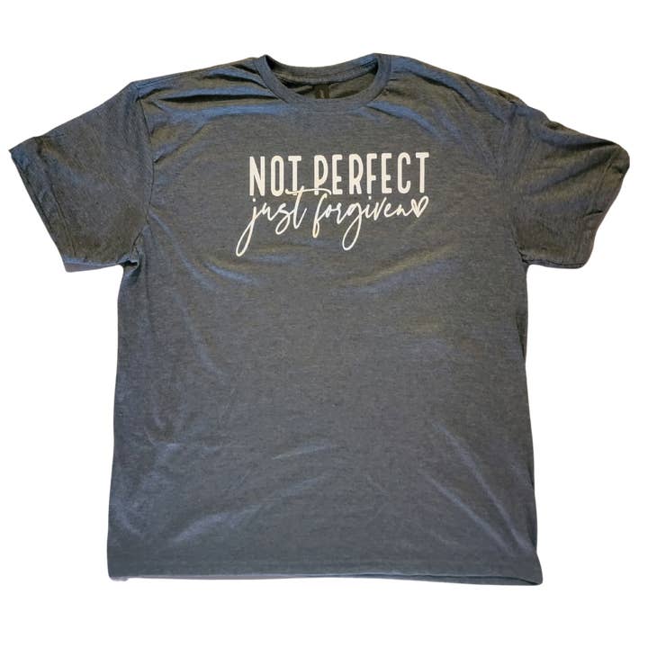 Niet perfect Just Forgiven t-shirt voor wholesale door BrandlyNew