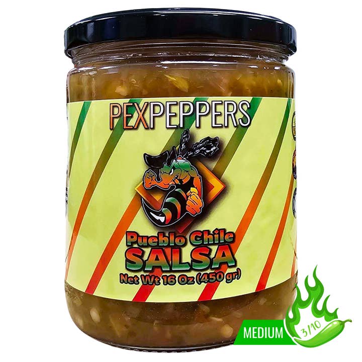 PexPeppers Pueblo Chile Salsa Vermelho por atacado de PexPeppers