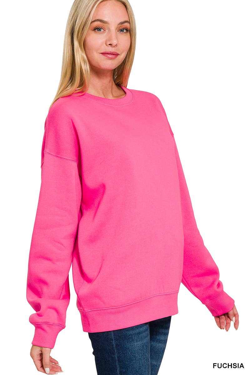 42POPS – wholesale Sweatshirt – Women's – ",.._ Fleece Round Neck Sweatshirts46