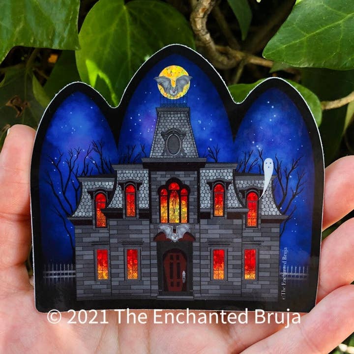 Vampire Manor Sticker for wholesale by The Enchanted Bruja
