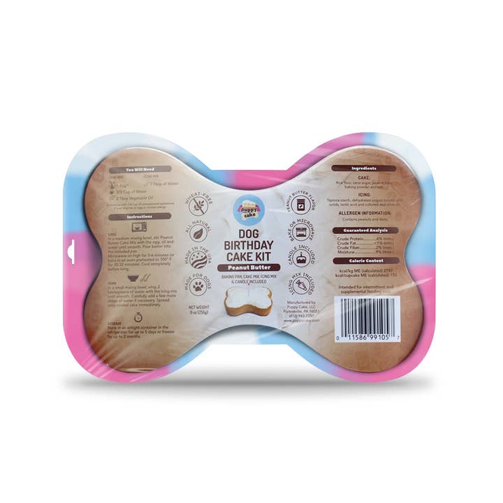 Puppy Cake LLC - Wholesale Pet Treats - Dog - Dog Birthday Cake Kit