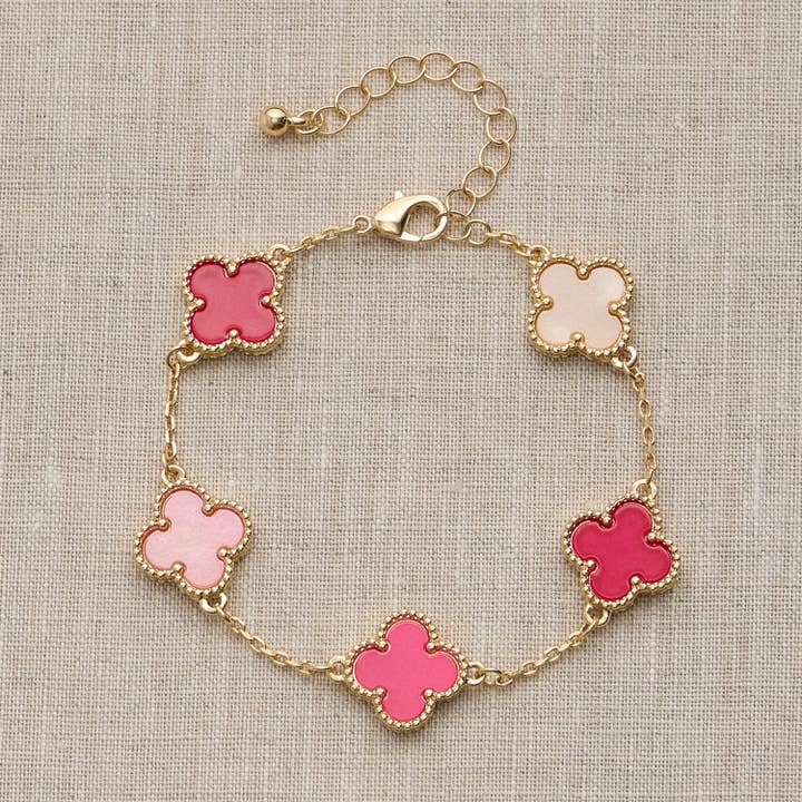 Lilla Haven - Vente Bracelets à breloques/pendentifs - Bracelet Charm Coquillage Coloré avec Détails Dorés21