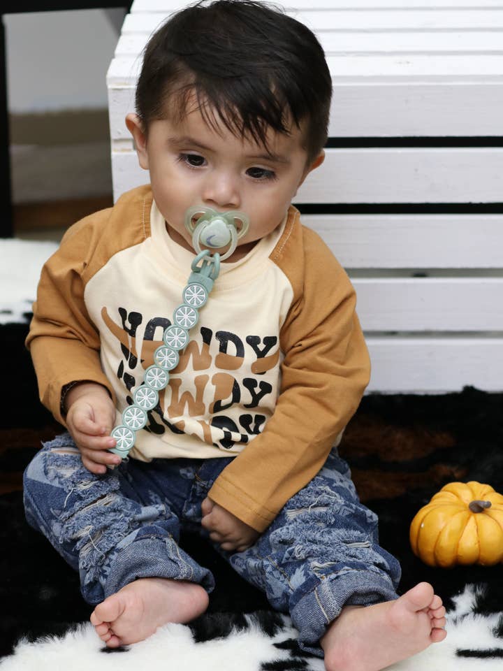 (UNISEX)AZTEC PRINTED DENIM PANTS. PNG60153008-JEANN for wholesale by Kids Charm Online