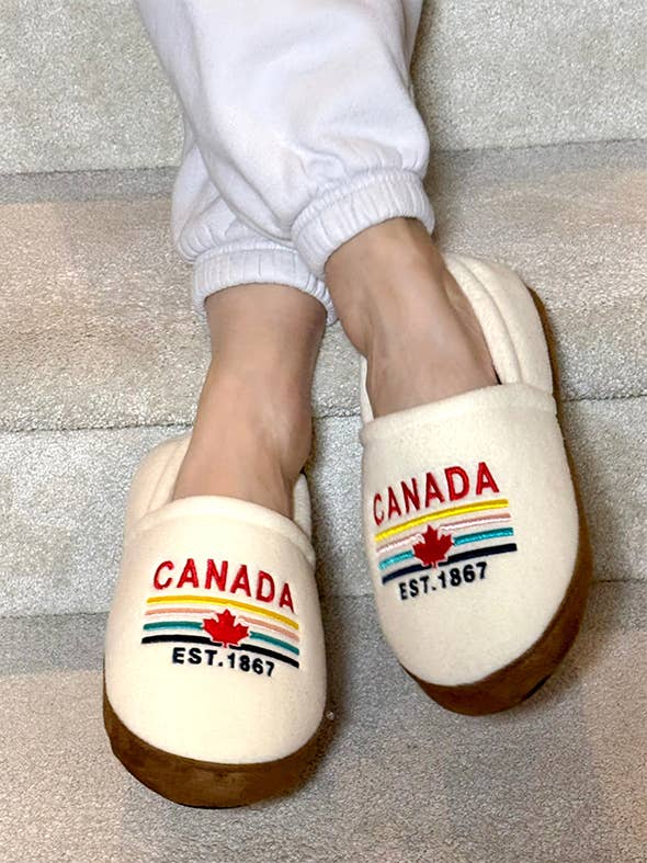 Northern Icons Canada - Vente Chaussons – femme - Pantoufles Mocassins Heritage Canada0