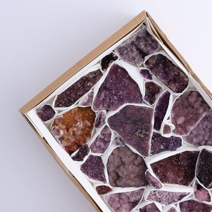 Alacam Amethyst Flat per la vendita all'ingrosso da parte di Mi Esperanza Minerals