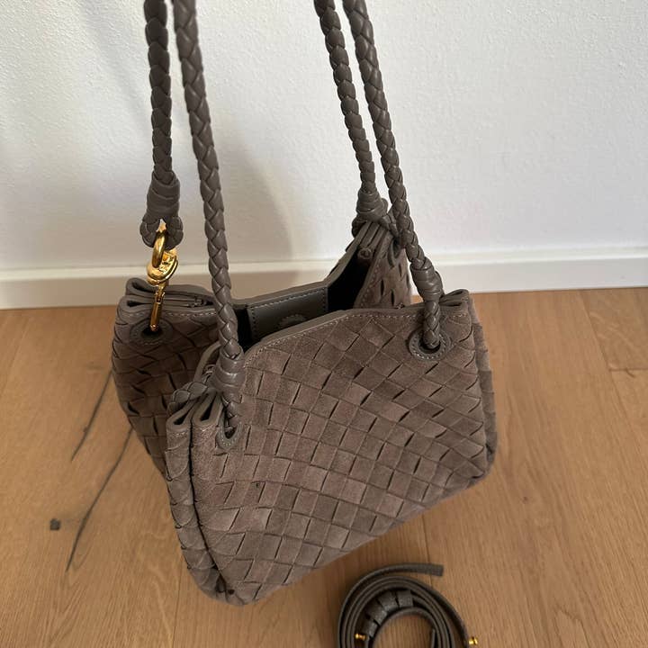Zhade - Wholesale Shoulder Bag - Women's - EMMA woven-suede9