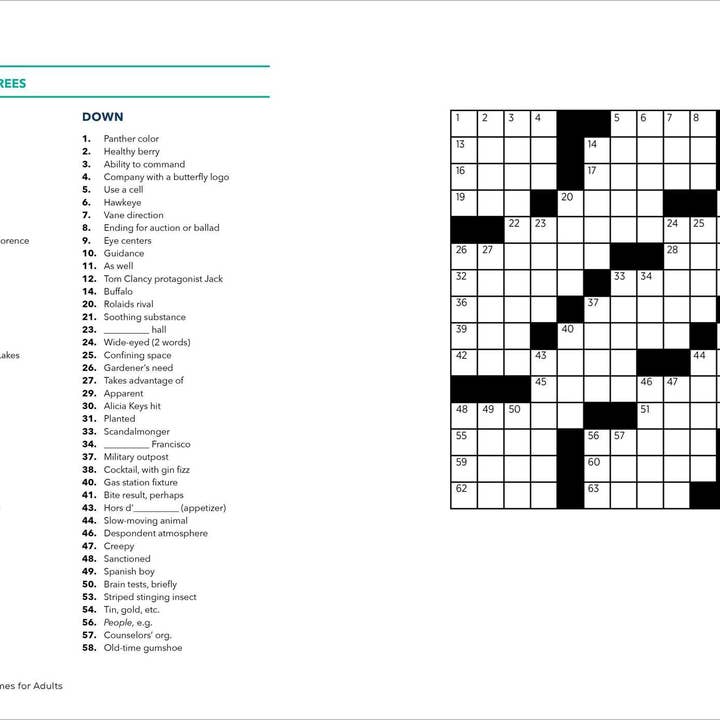 Sourcebooks - Wholesale Coloring & Activity Book - Adult - Relaxing Brain Games for Adults1