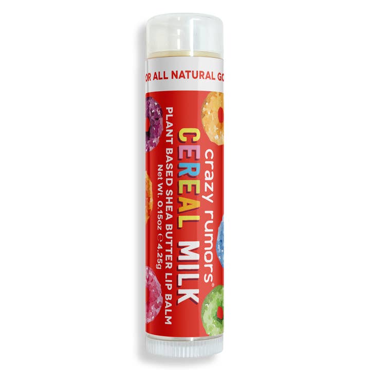 Crazy Rumors - Wholesale Lip Balm - All Natural, Vegan Cereal Milk Lip Balm