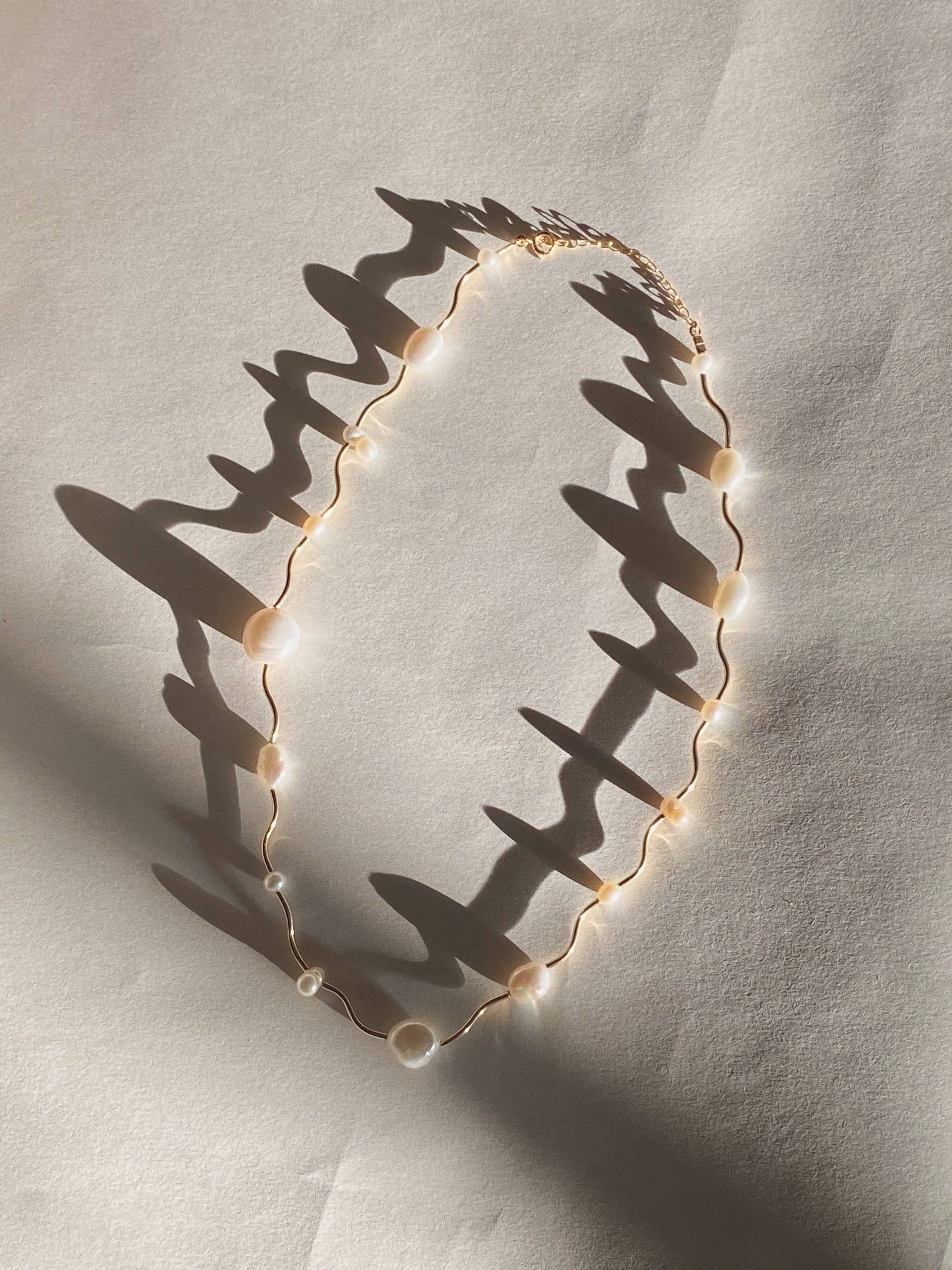 Marida Jewelry - Wholesale Beaded/Pearl Necklace - Current Necklace- Pearl4