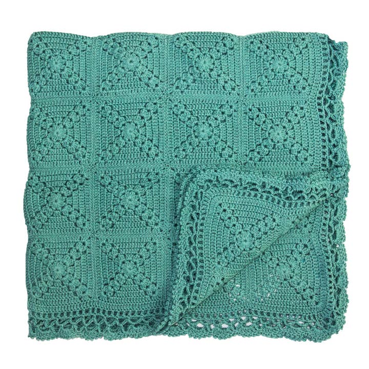 REMOVED BRAND – Großhandel Bettdecke – Kind & Baby – Decke Granny Square aus der Azure-Kollektion5