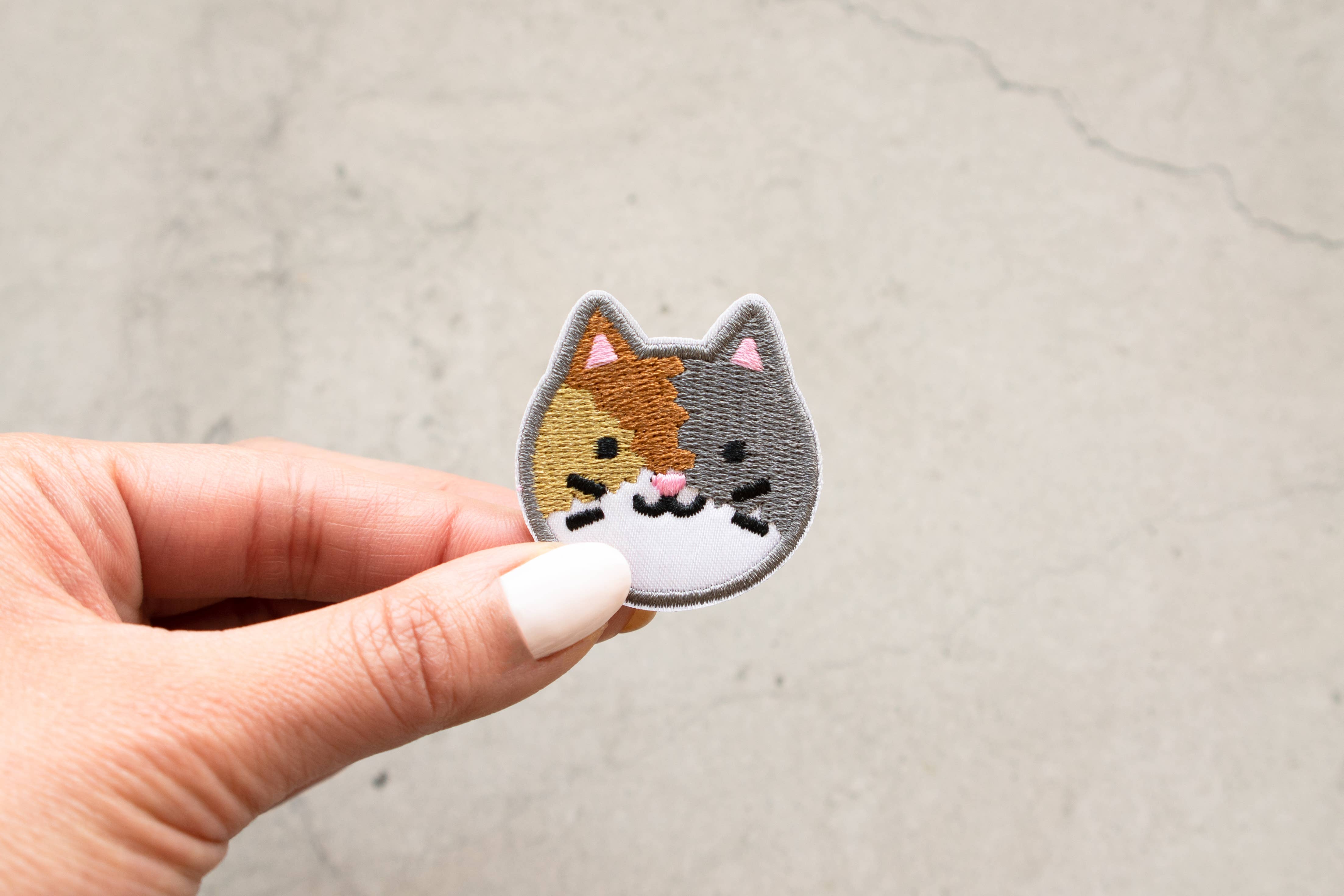 Multi Tortie Kitty Patch for wholesale on Faire1