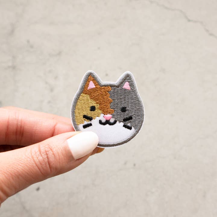 Multi Tortie Kitty Patch for wholesale on Faire1