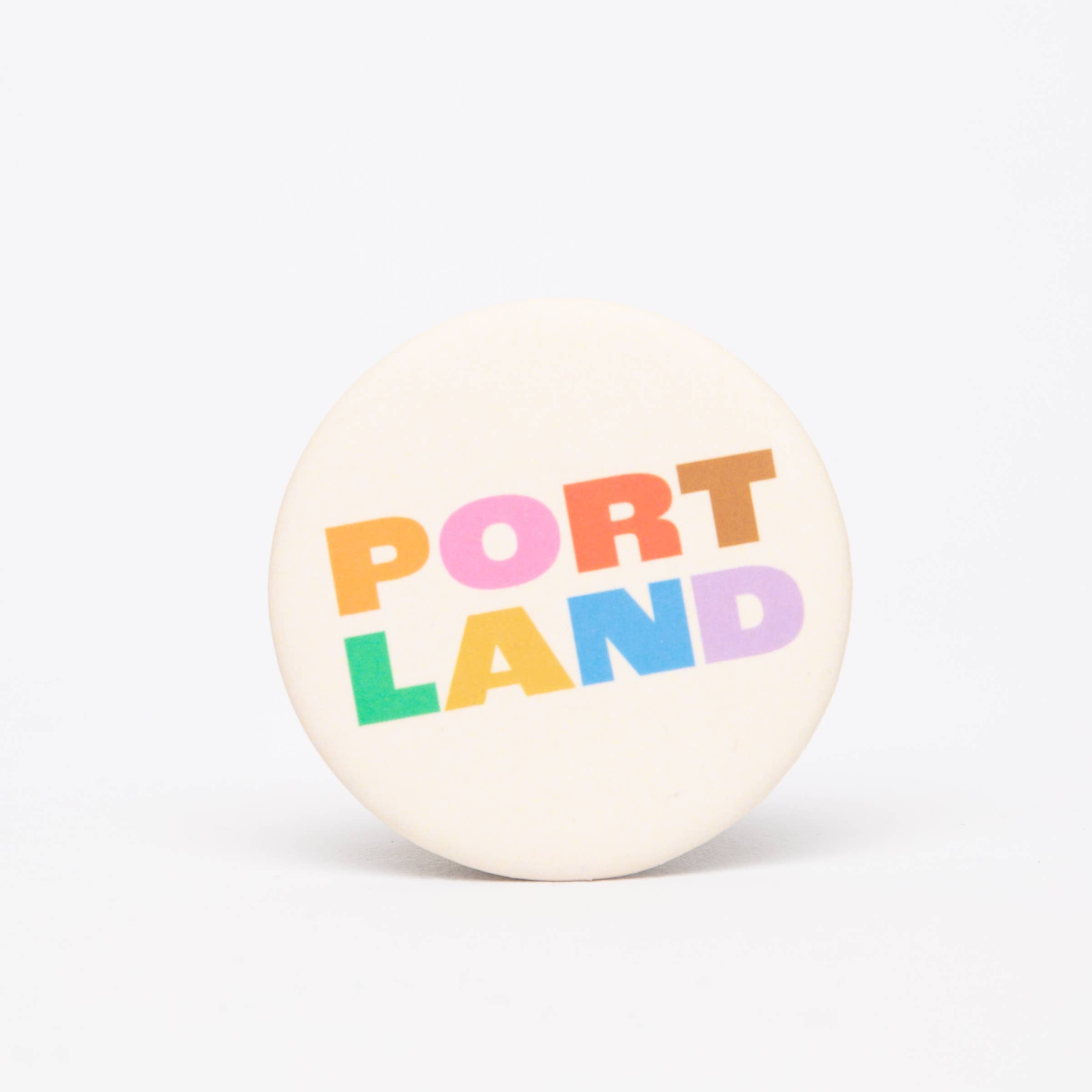 Tender Loving Empire - Wholesale Magnet - Portland Color Block Round Magnet2