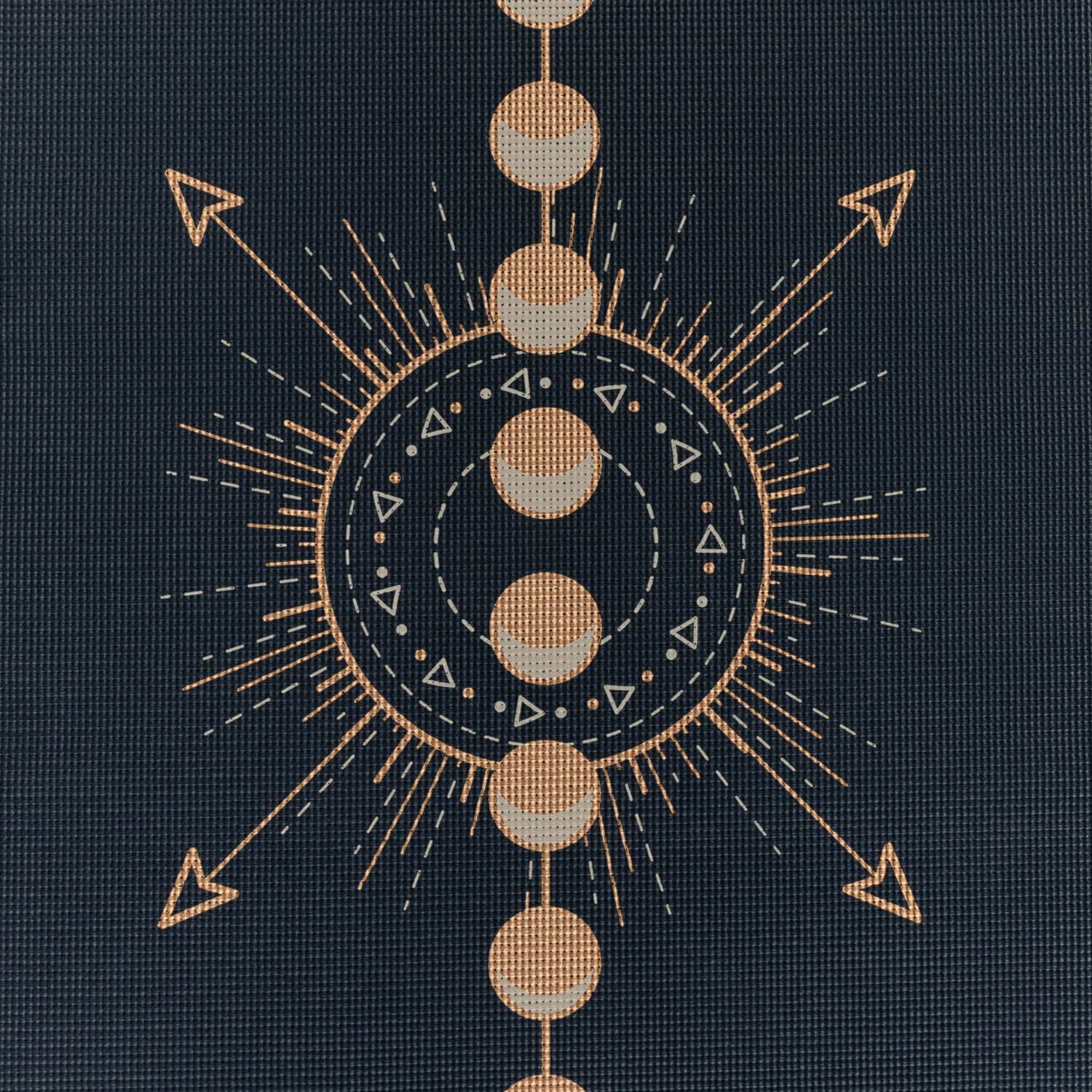 Bodynova – wholesale Yogamatta – Design Yogamatta Lunalign | 183 cm x 60 cm x 4,5 mm2