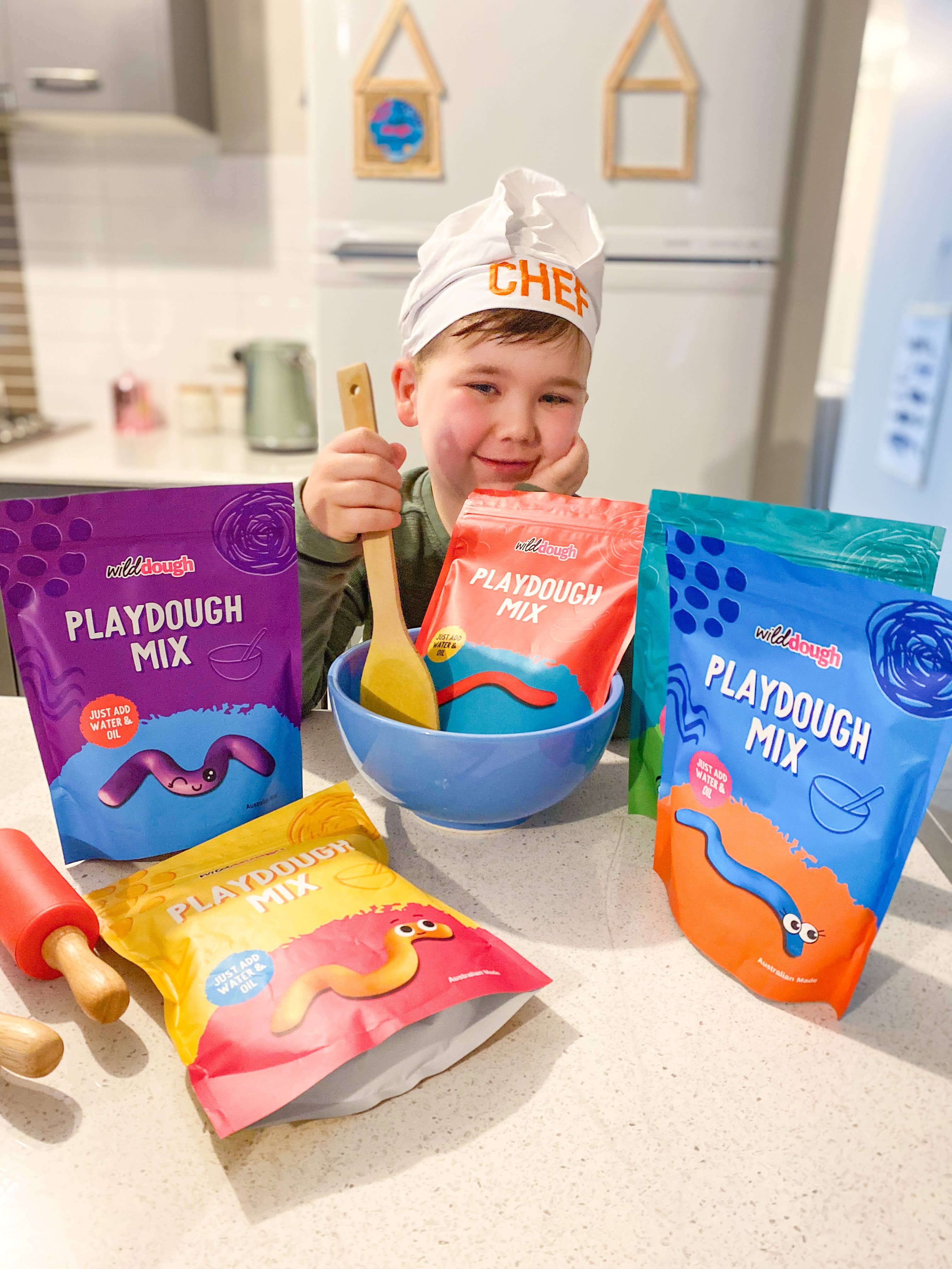 Wild Dough Playdough - Wholesale Putty/Slime - Kids - DIY Playdough Mix - Green (w/s)2