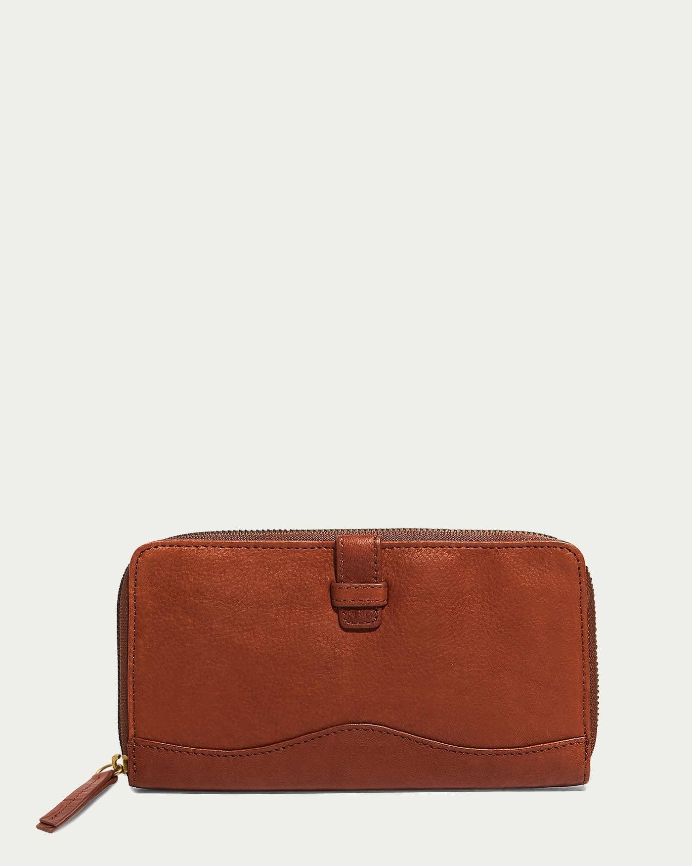 American Leather Co - Wholesale Wallet - Women's - Rye Large Zip Around Wallet1