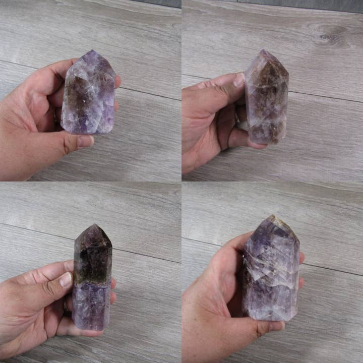 Keystone Crystals – wholesale Andlig sten/kristall – Super Seven 7 Obelisk Stor skärmstorlek