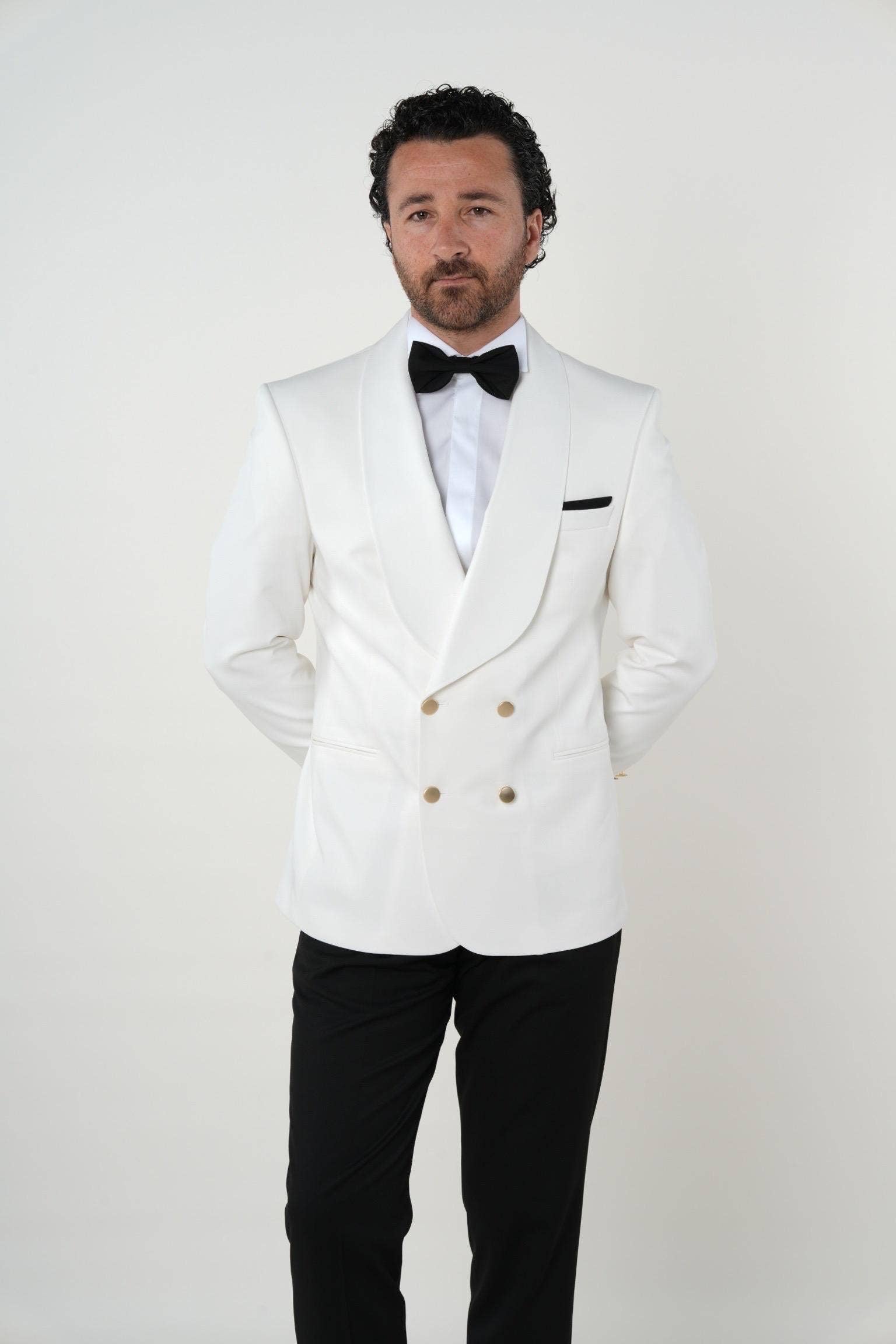 parez suits - Wholesale Tuxedo Set - Men's - White Tuxedo Groom Suit for men Parez Suit8