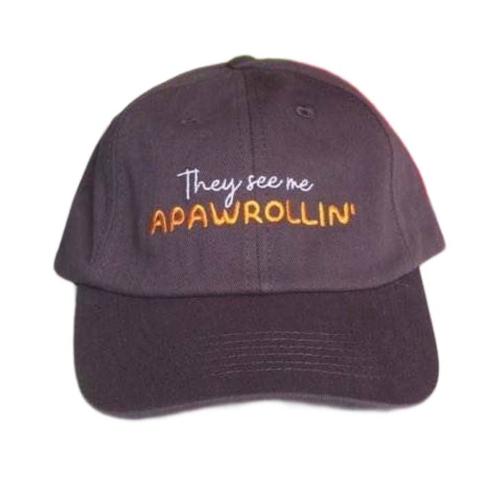 Eles vem-me Apawrollin' - Boné - cinzento por atacado de Wuffelliebe