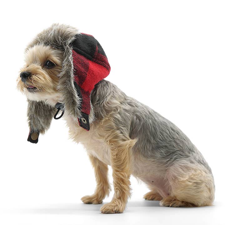 Dogo Pet - Wholesale Pet Hat - Dog - Trapper Hat Plaid