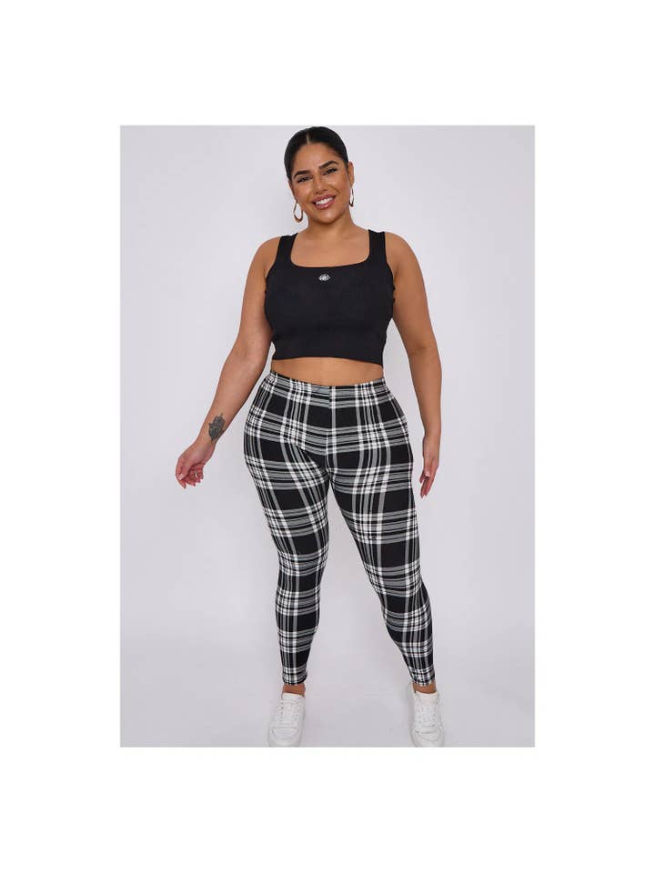 Superbia – wholesale Fashion leggings – Women's – Superbia Super Soft Leggings High Waist (Large Size 14-22)1