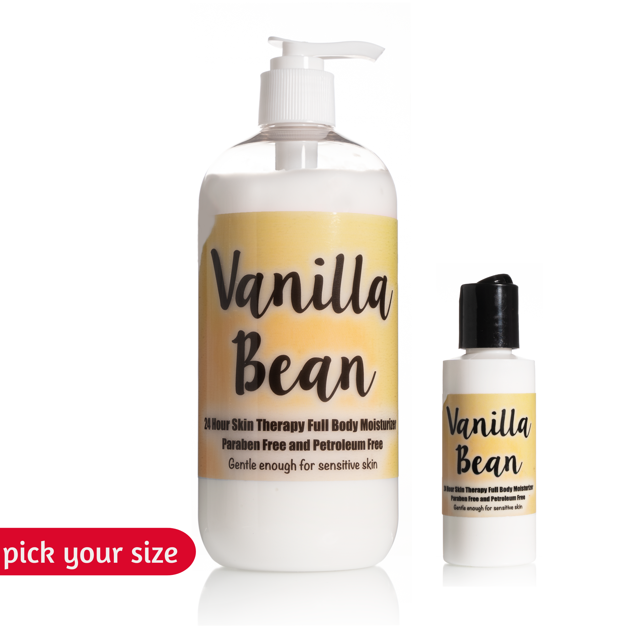 The Lotion Company - Vente Crème/lotion pour le corps - Lotion pour le corps à la vanille 2oz/16oz2