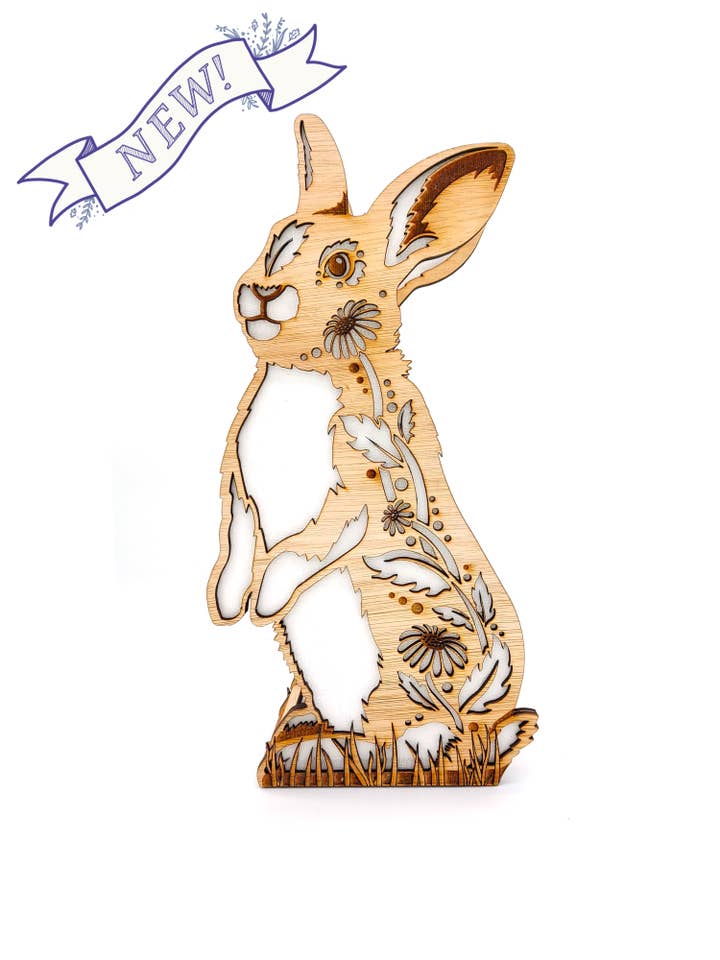 Daisy Bunny, Lamp for wholesale by Bluebell Peak Design