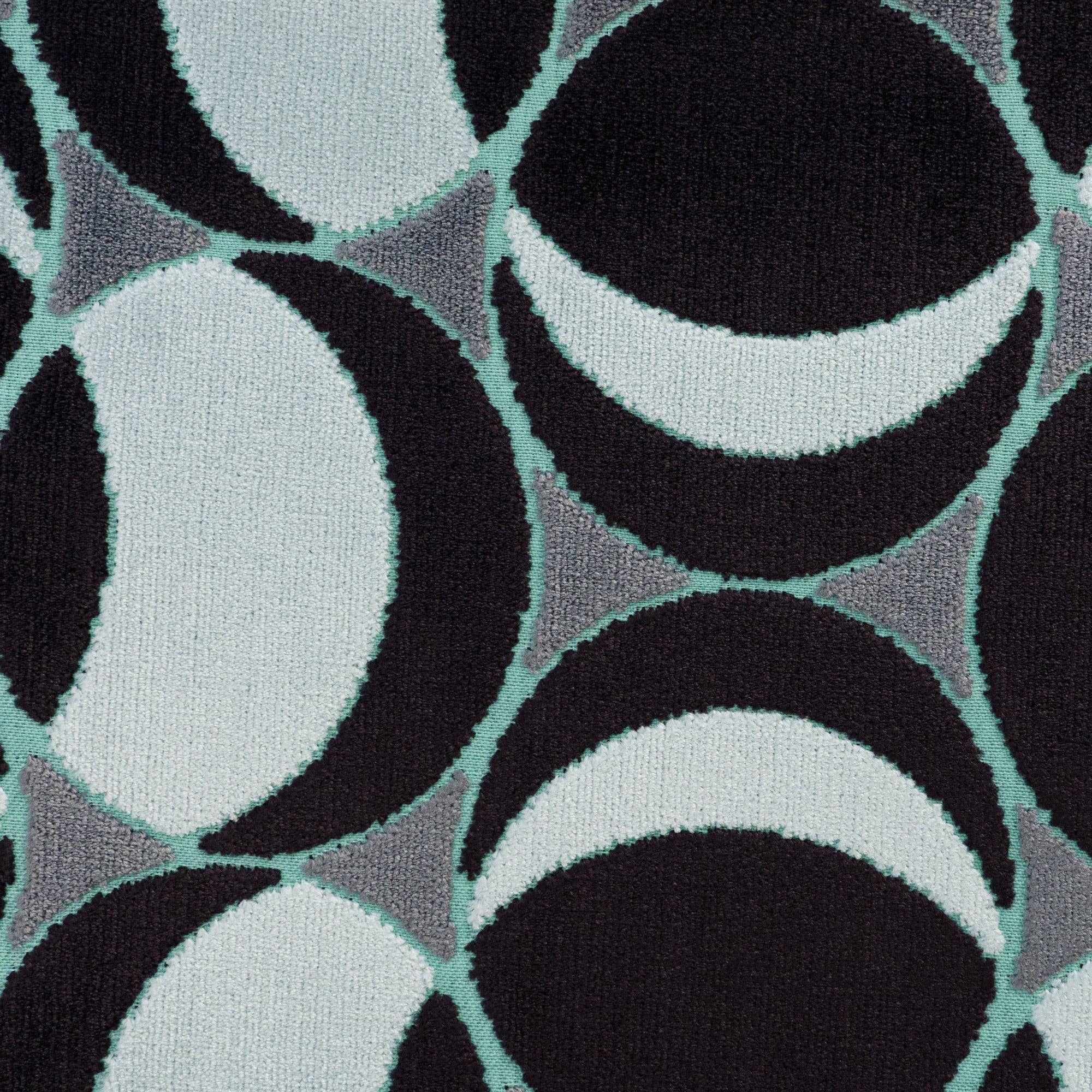 Top Fabric – Engroshandel Stofbolt – HIGHBALL - MULTIFUNKTIONELT GEOMETRISK SKÅRET FLØJLBETRÆK VED GÅRDEN4