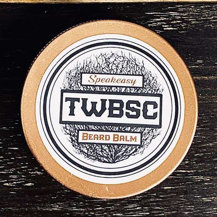 Beard Balm- Speakeasy for wholesale by Tumbleweed Beard & Stache Co.