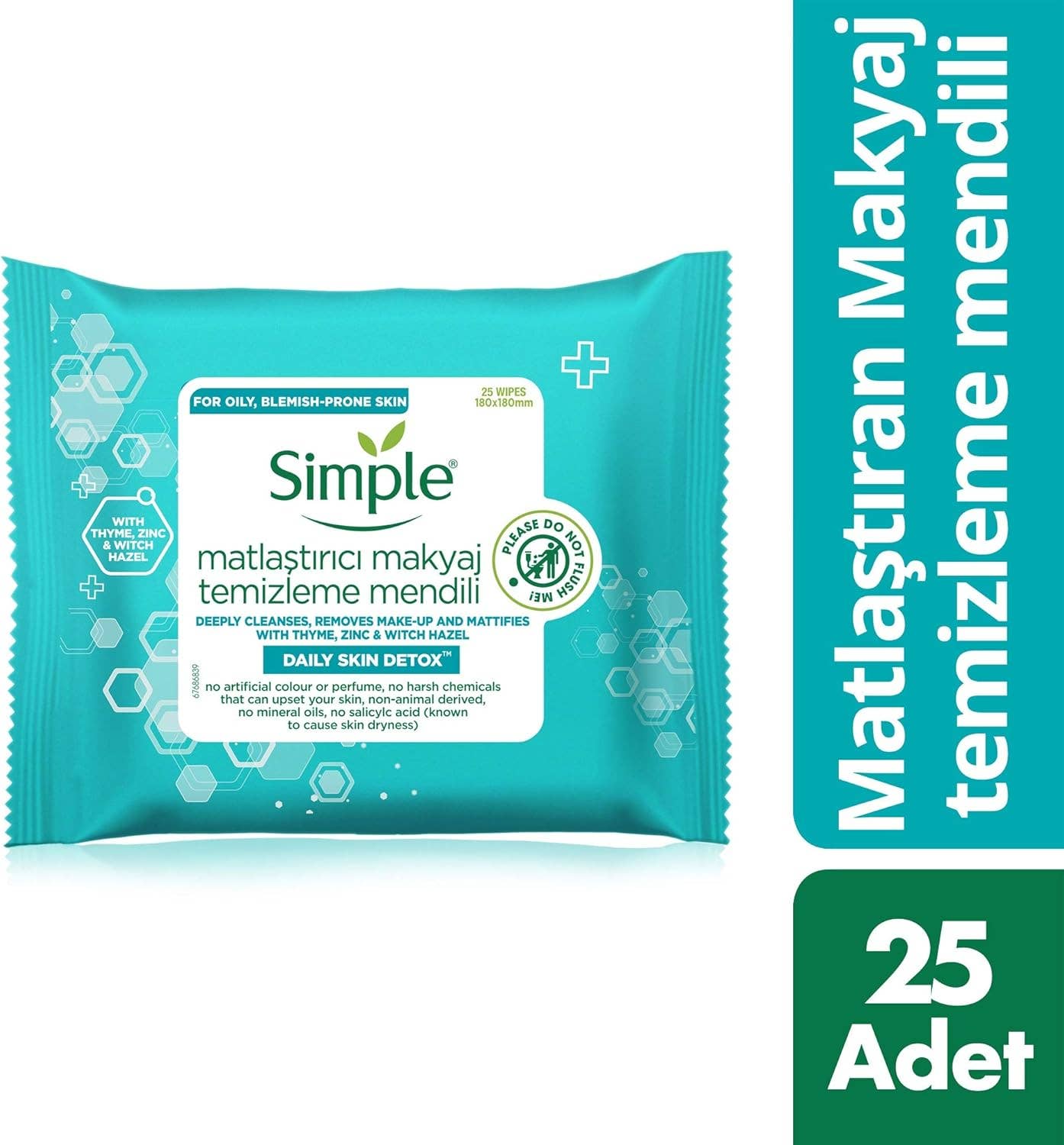 Innovarix - Wholesale Face & Body Wipes - Simple Daily Skin Detox Cleansing Wipes – 25 Count2