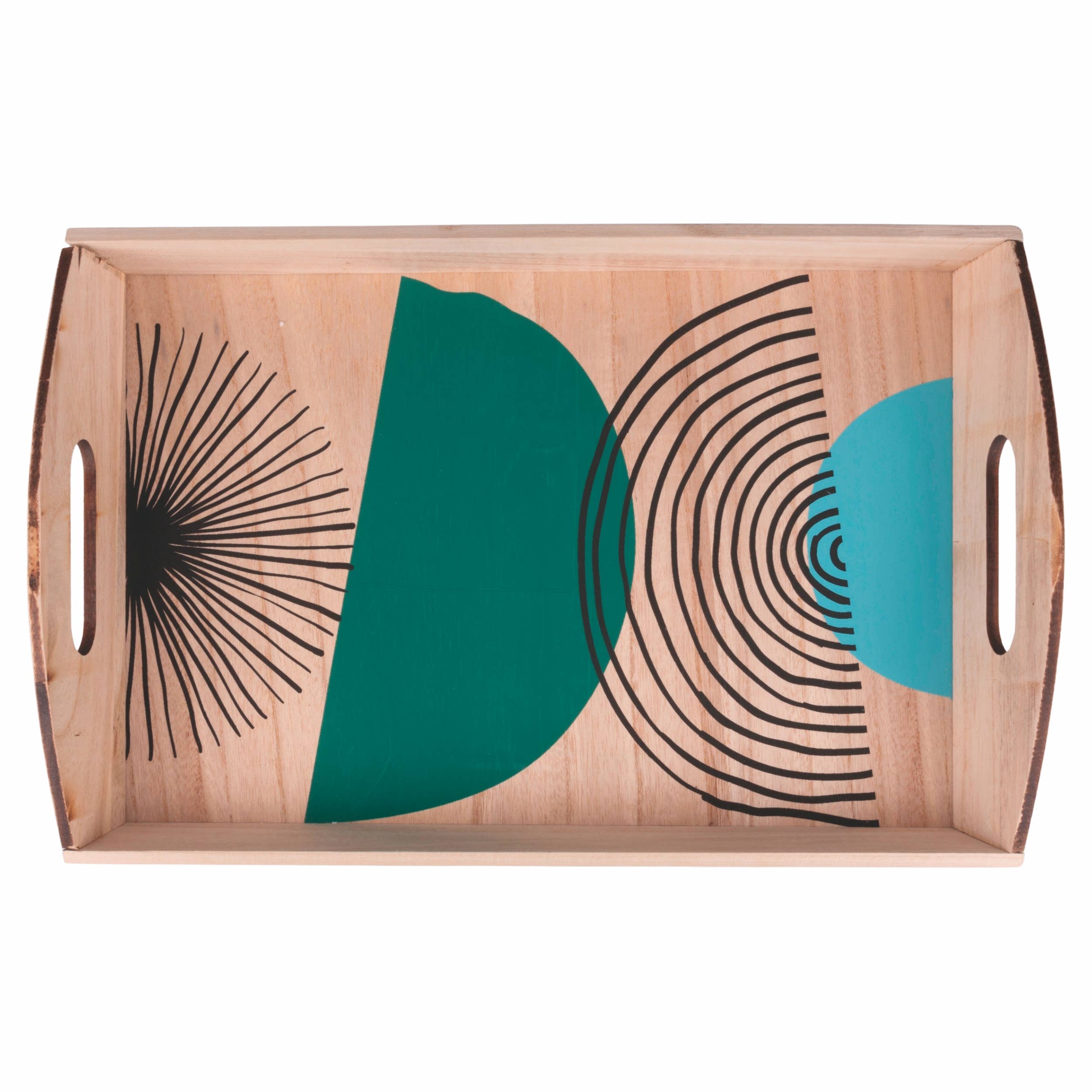 VdE Tivoli 1996 - Wholesale Platter - VENICE LIDO RECTANGULAR TRAY 45 X 30 CM 3 ASS.4