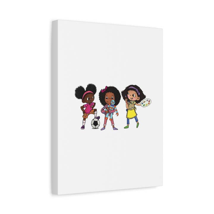 Ikuzi Dolls - Wholesale Art Print - Kids & Baby - Kids' Canvas Wall Art - Playful Characters for Creative Spaces147