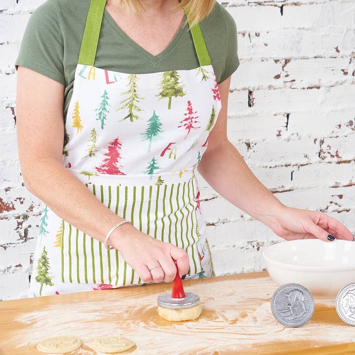 carol & frank - Wholesale Apron - Christmas Winter Wonderland Women's Apron1