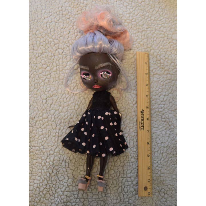 Dr. Apples, LLC - Wholesale Doll – Kids - Ooak African American Blythe Art Doll2