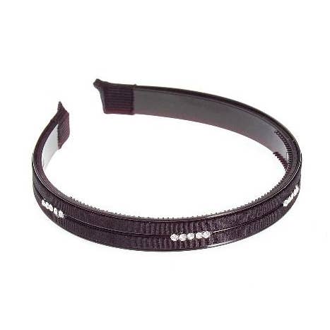 Fascia per capelli in tessuto e strass 7950 per la vendita all'ingrosso da parte di CARAVAN J NAHON IMPORT