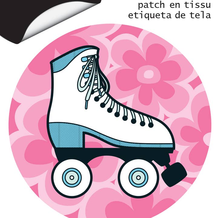 Insignia de tela adhesiva para patines Ad-Fab para venta al por mayor de Camelot