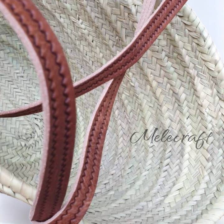 Melecraft – wholesale Basket – Handmade Natural Straw Market Bags5
