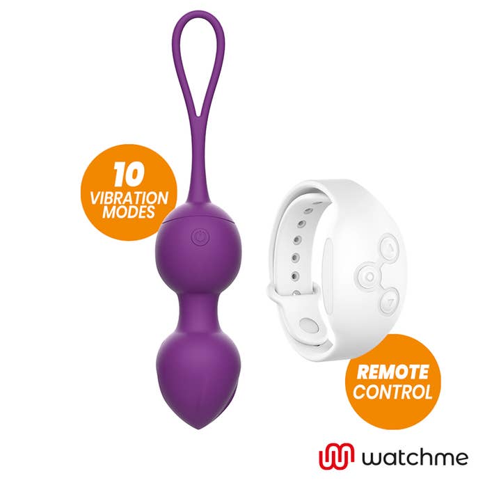 LOVERS - SHOP - Vendita all'ingrosso Sex toy - SFERE VIBRANTI TELECOMANDATE CON TECNOLOGIA WATCHME2