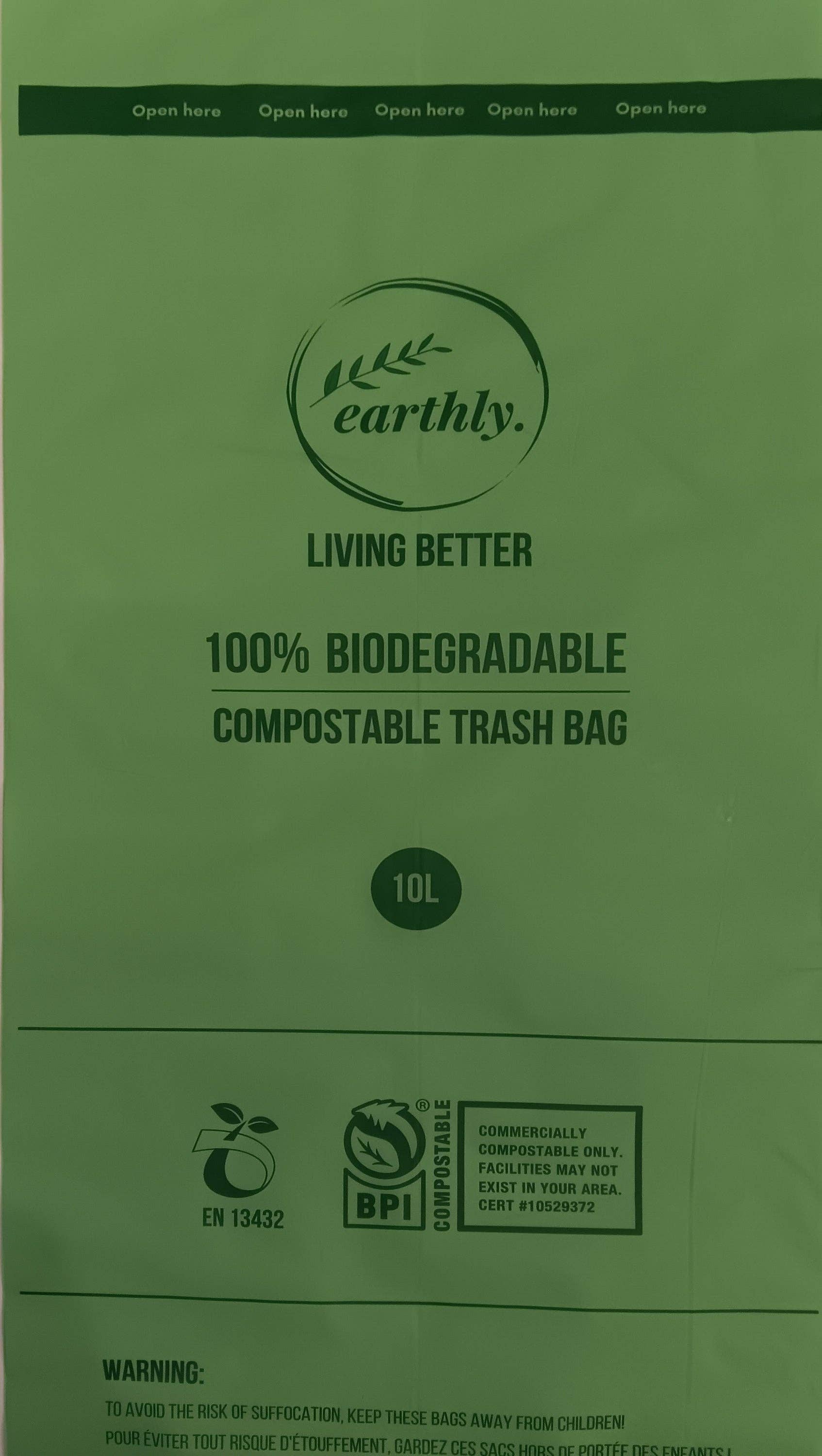 Earthly Change – Lixeira/caixote do lixo por atacado – Sacos de lixo compostáveis e biodegradáveis1