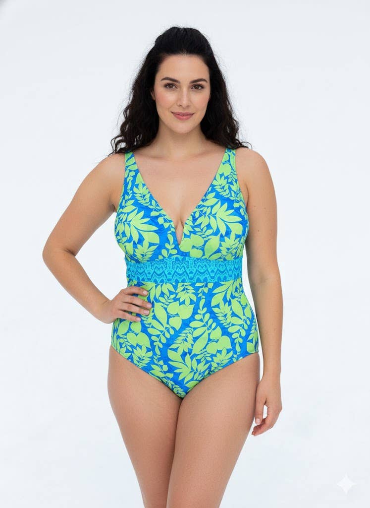 C'MELODIE - Vendita all'ingrosso Costume intero - Donna - Taglia Grande - Costume da bagno senza tempo0