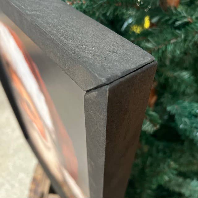 JanMichaels Art & Home - Wholesale Wall Sign - JO187 Santa's Jolly Glow Box Frame1