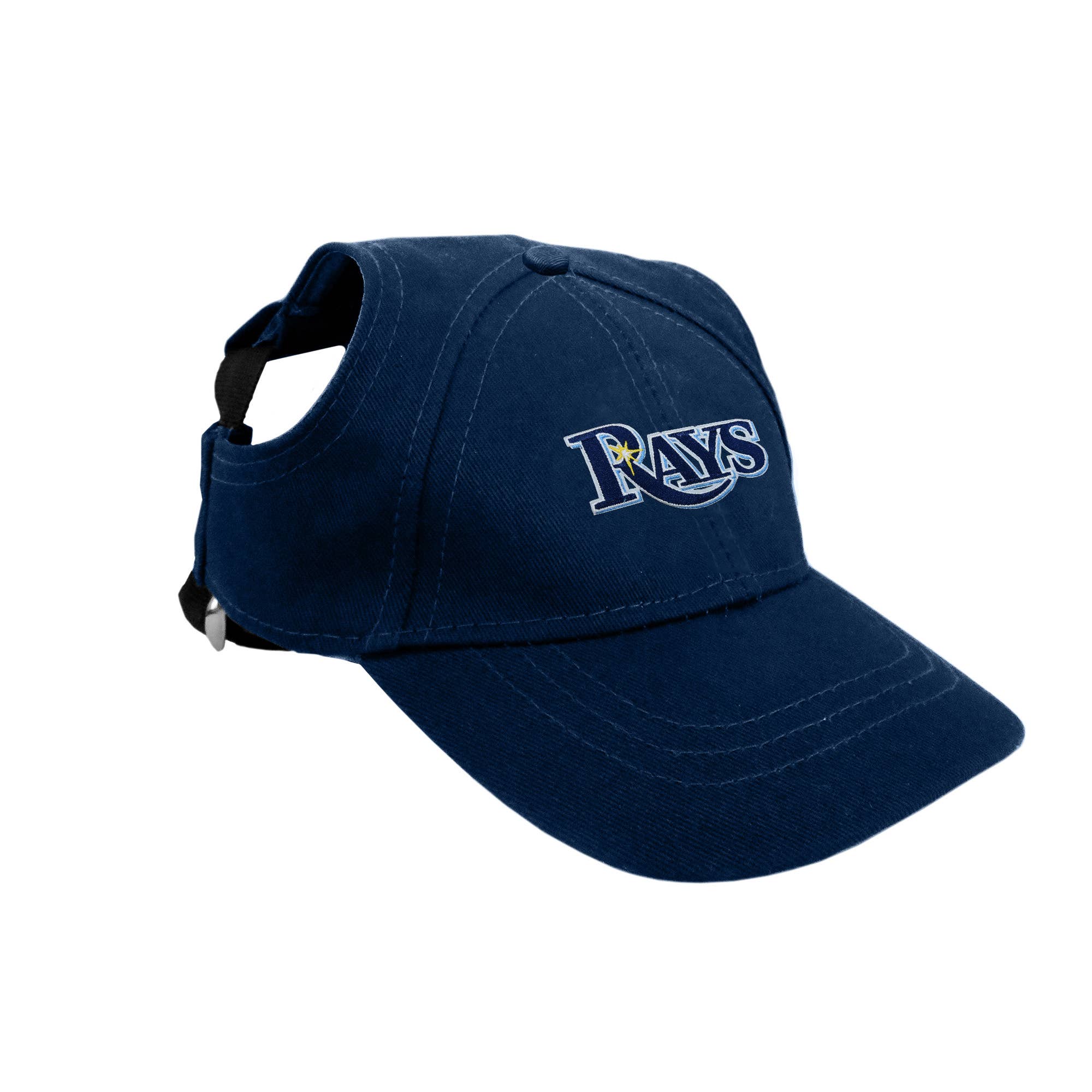 Little Earth Productions - Wholesale Pet Hat - Dog - MLB Tampa Bay Rays Pet Baseball Hat0