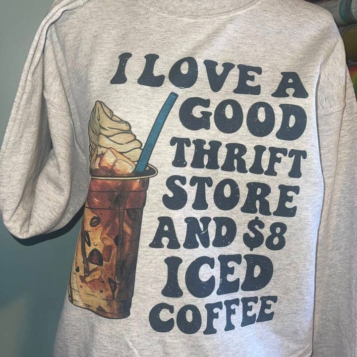 kaffe og genbrugssweatshirt for engroshandel hos StricklandDesignCo