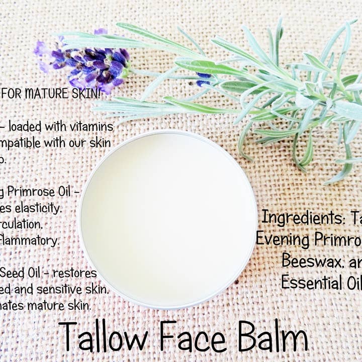 Farmer's Daughter Natural Beauty - Wholesale Facial Moisturizer - Tallow Face Balm1
